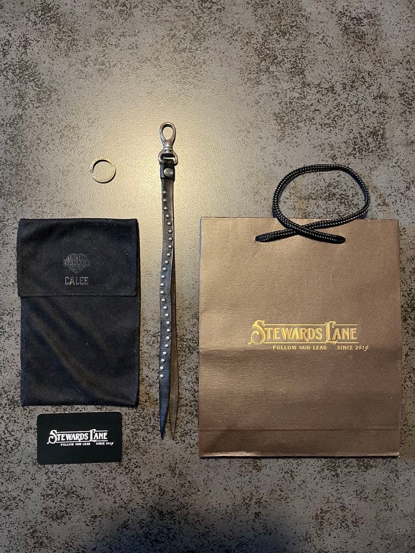 TATTOO STUDIO YAMADA CALEE レザーキーホルダー