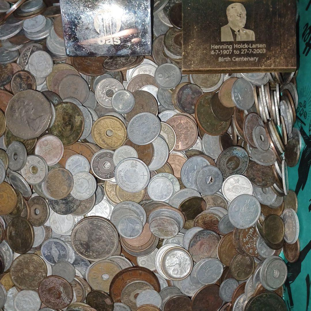 古銭まとめ 約4.5 キロ & 時計 2個 追加写真 あり