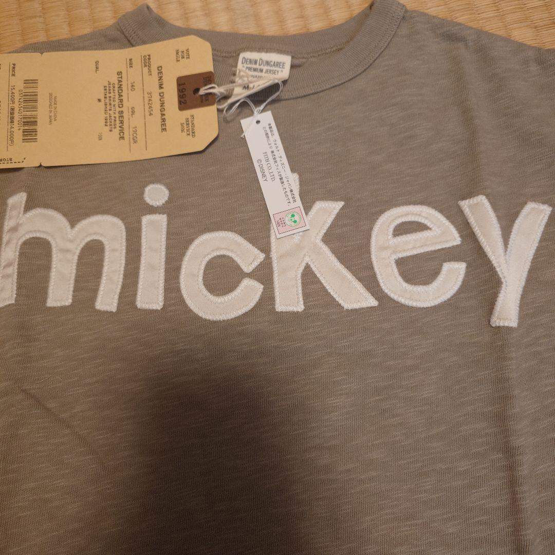 DENIM DUNGAREE mickey Tシャツ 140cm