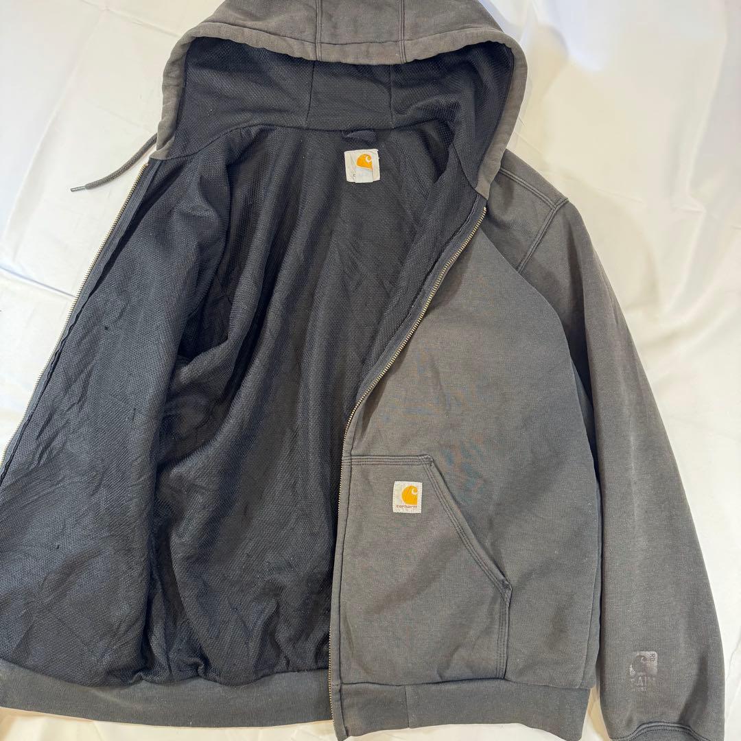 カーハート アクティブジャケット スエット ジップ パーカー 裏サーマル