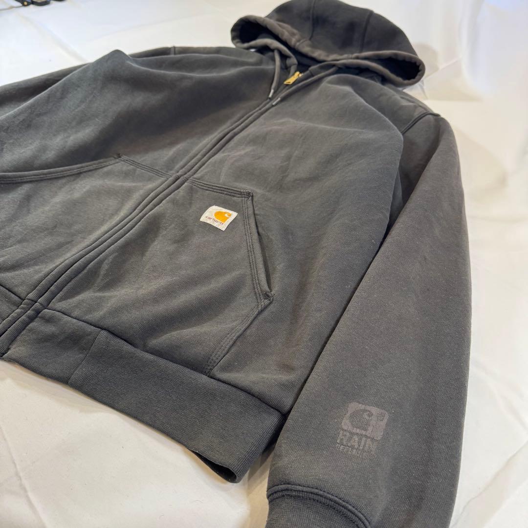 カーハート アクティブジャケット スエット ジップ パーカー 裏サーマル