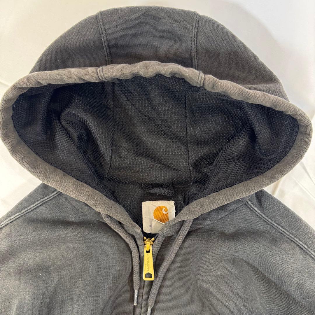 カーハート アクティブジャケット スエット ジップ パーカー 裏サーマル
