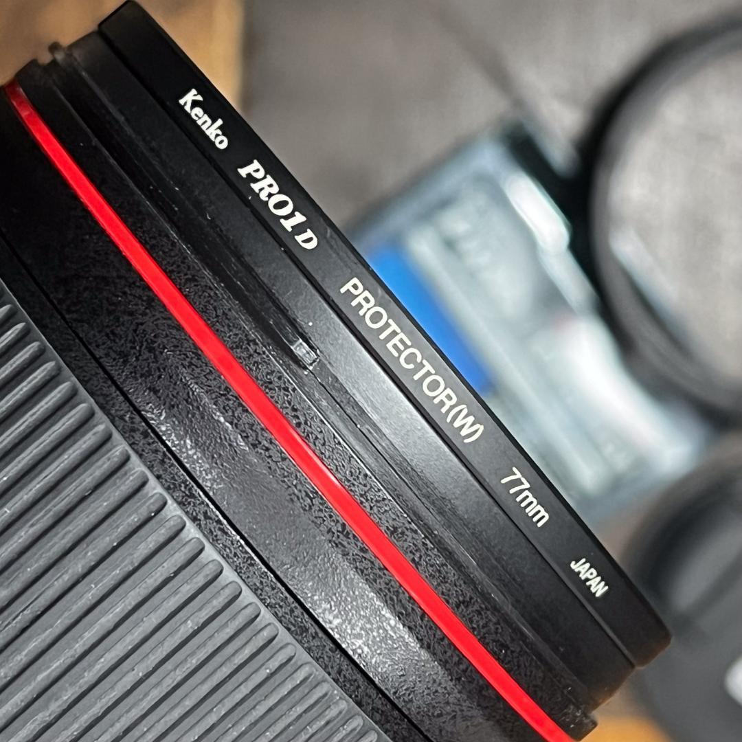 レンズ(ズーム) Canon EF16-35mm f/4 L IS USM +KenkoPRO1D