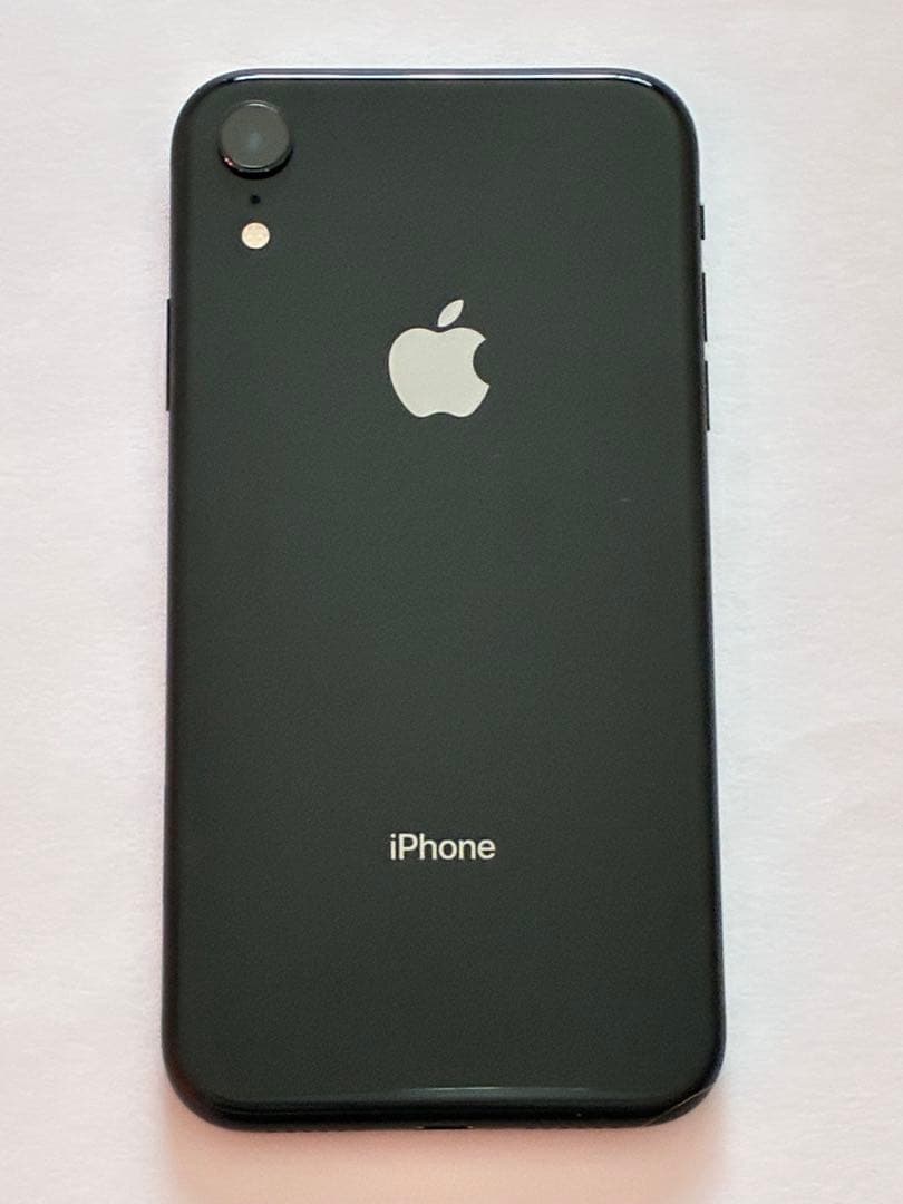 iPhoneXR 64GB ブラック　バッテリー92% 本体のみ