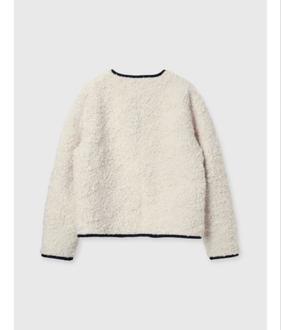 anuans ECOPELパイピングボアジャケット