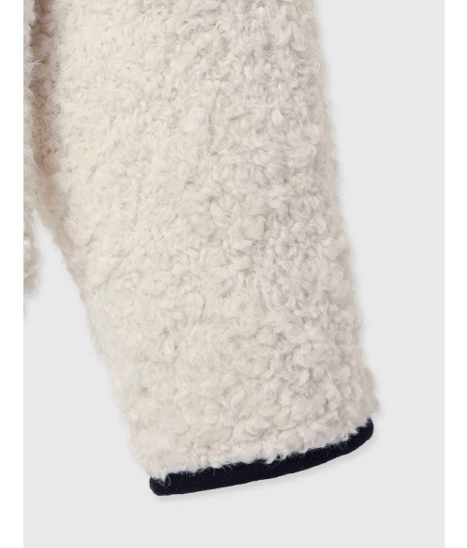 anuans ECOPELパイピングボアジャケット