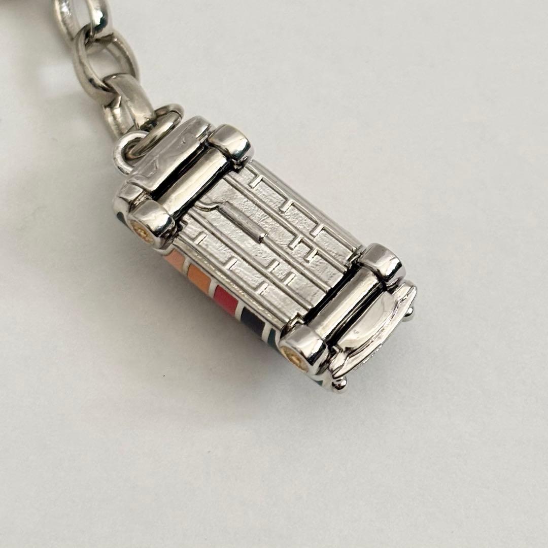 Paul Smith◆ミニクーパー◆キーリング・カラビナ◆ストライプ◆保存袋付き