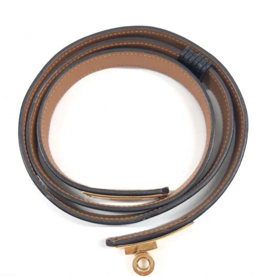 エルメス ベルト ケリー 黒 HERMES