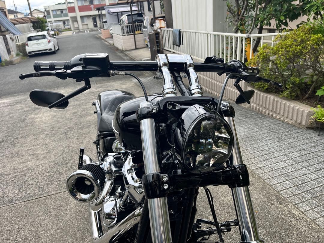 ナ*☆様 Cult Werk カルトワークハーレーミラーHD-UNI024