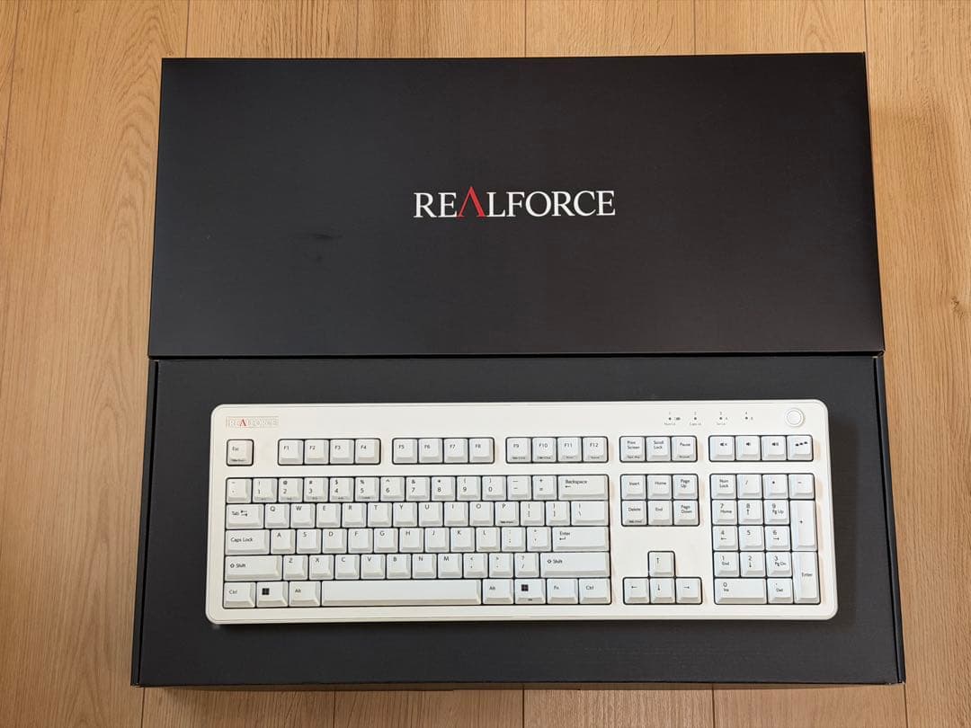 REALFORCE R3 キーボード／R3HB21 英語配列 中古