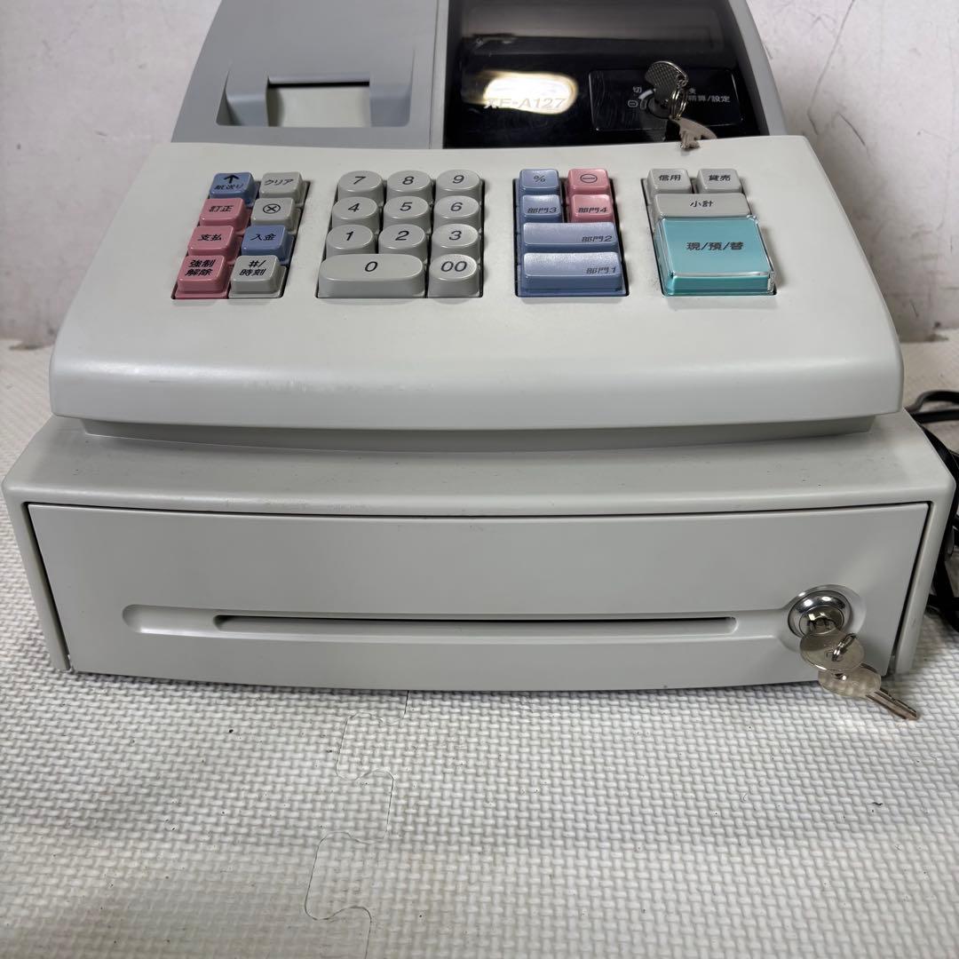 シャープ XE-A127-H 電子レジスタ