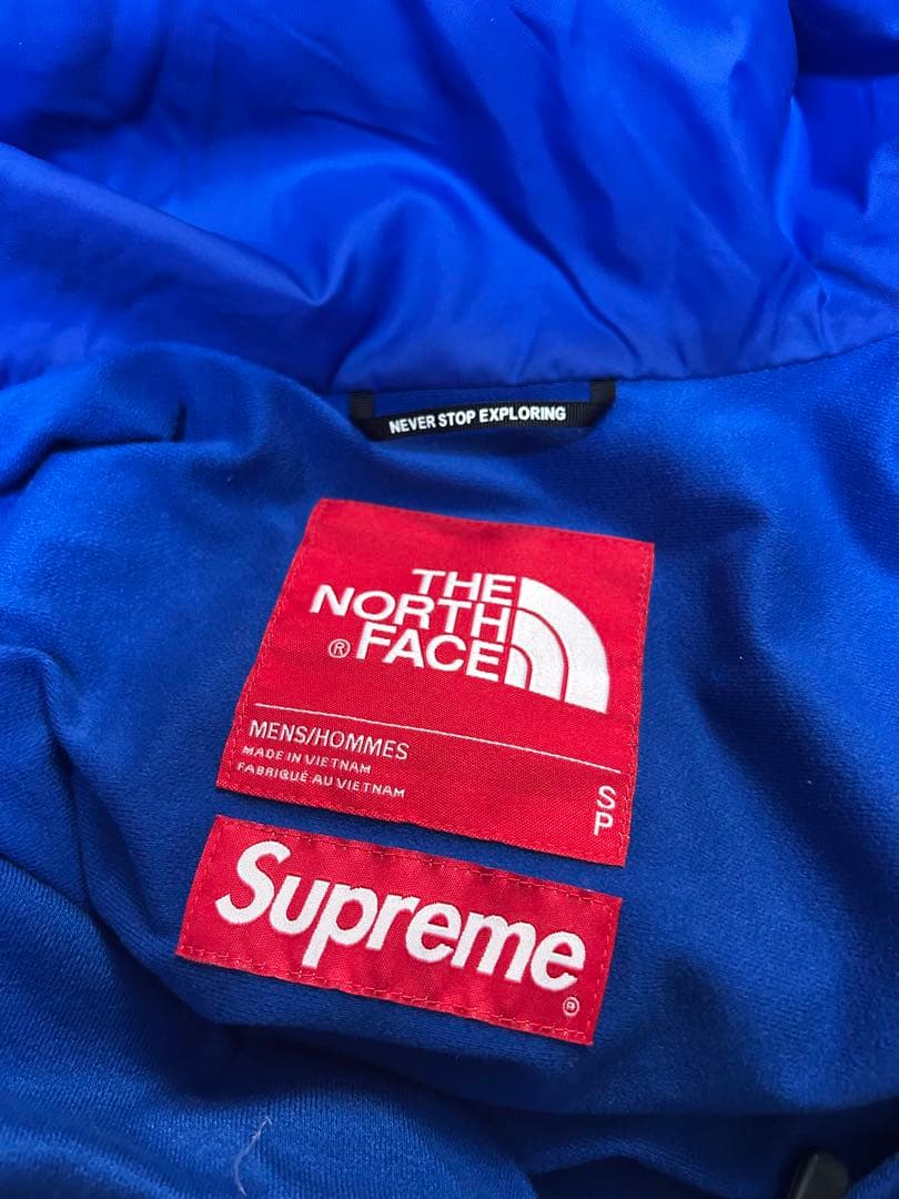 kvibaba着用　supreme×northface スタッズシェルジャケット