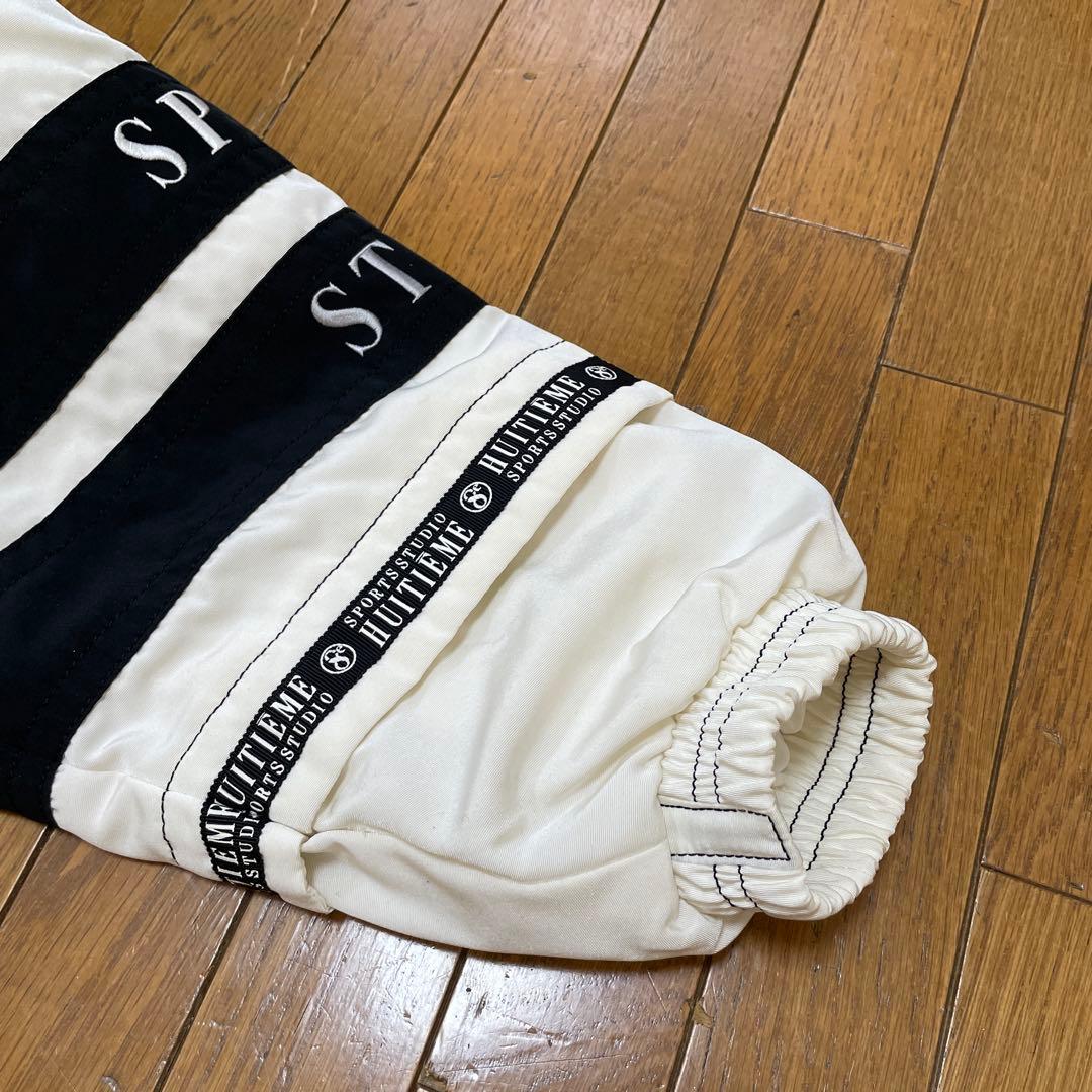 HUITIEME 8e スキーウェア(女性用) ホワイト/ブラック 手袋つき