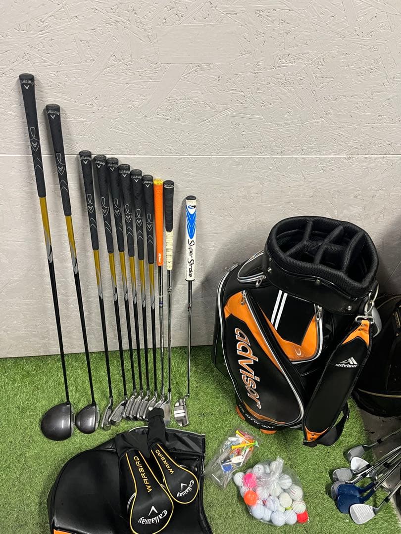 優しい キャロウェイ ウォーバード メンズ R クラブセット ゴルフクラブ