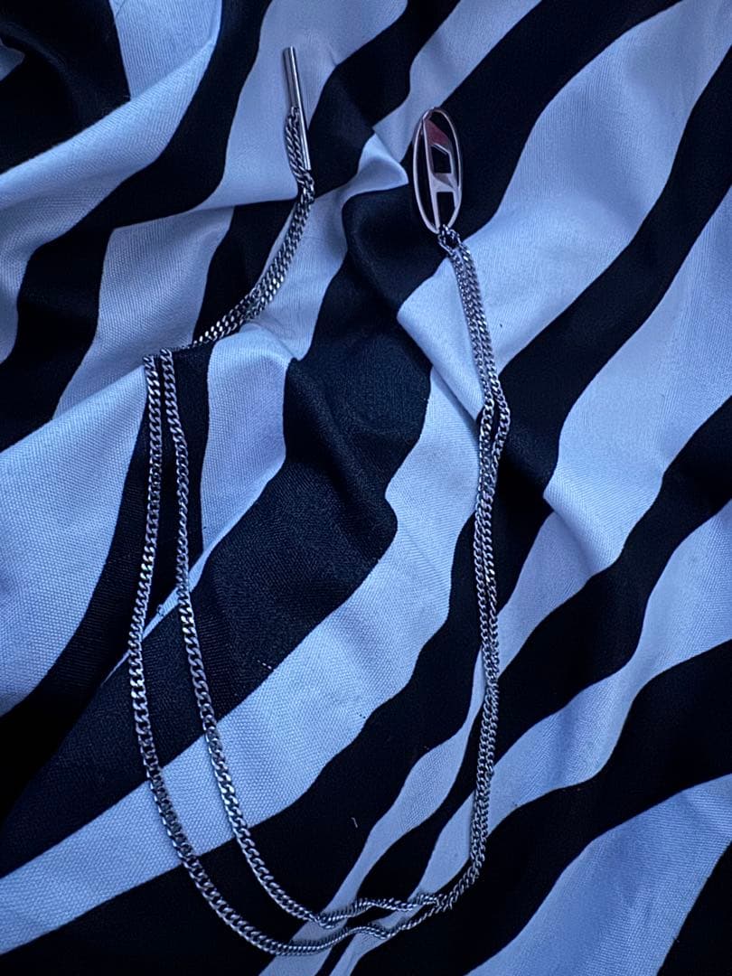 c*k様 DIESEL ディーゼル シルバーネックレス 正規品