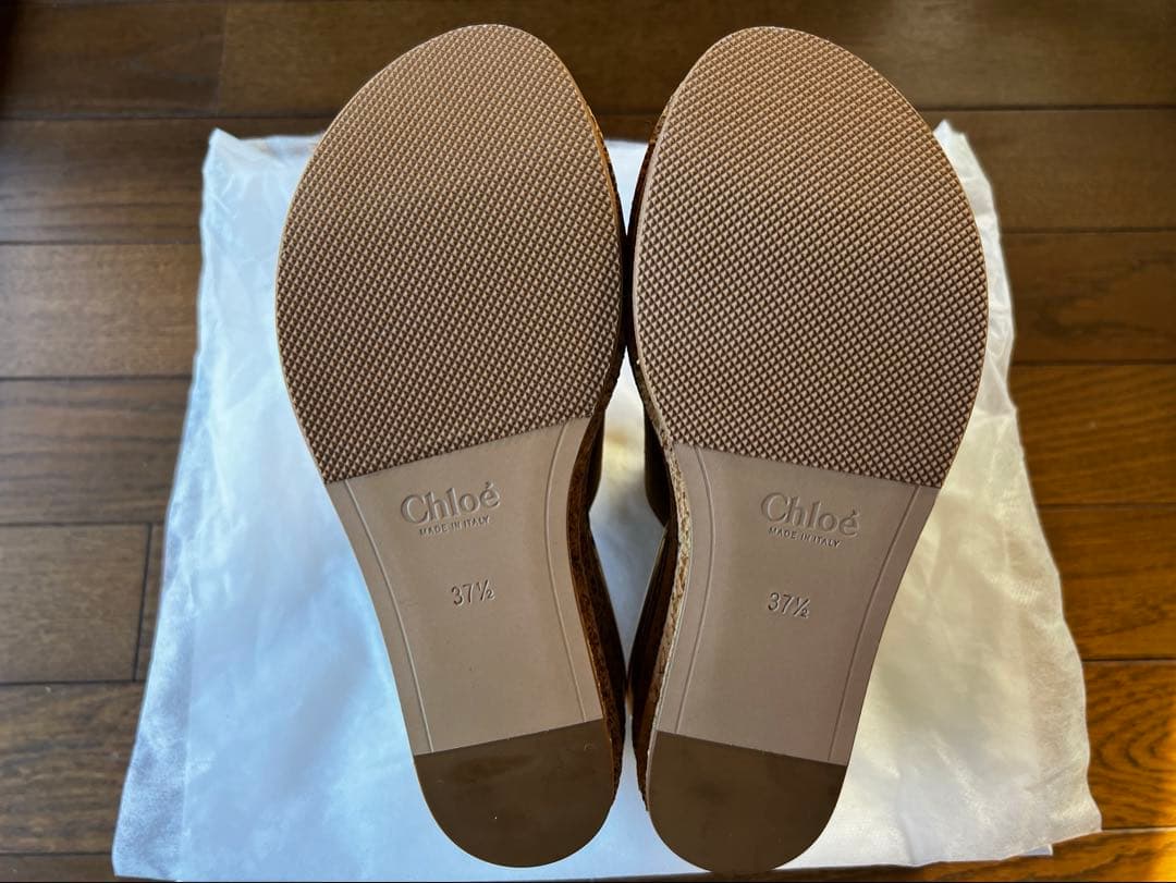 Chloé カミーユ　新品未使用　ウェッジウッドサンダル
