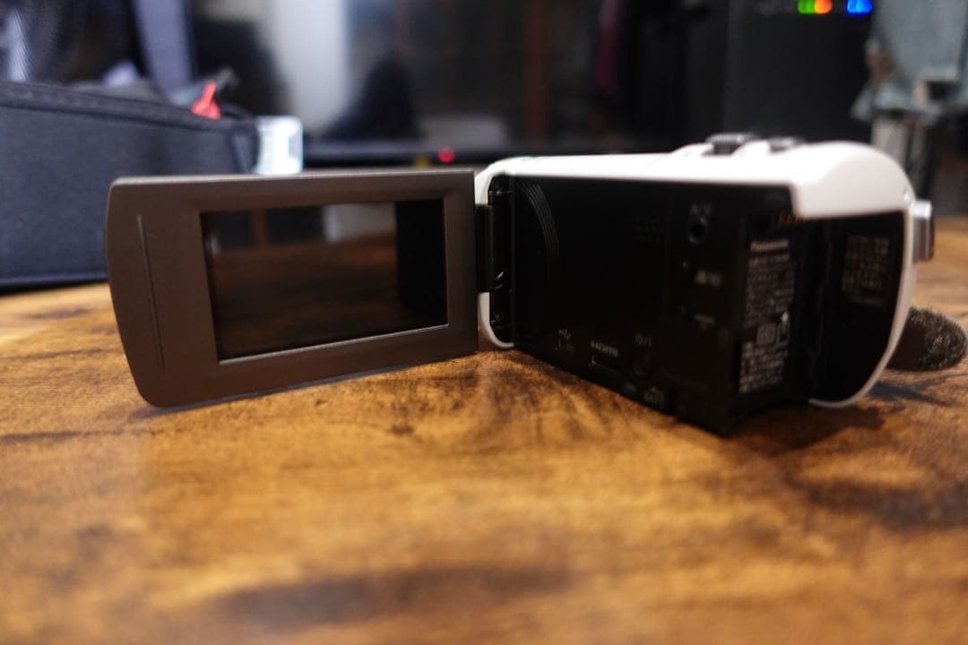 【美品・動作確認済】Panasonic ビデオカメラ HC-V360Mケース付き