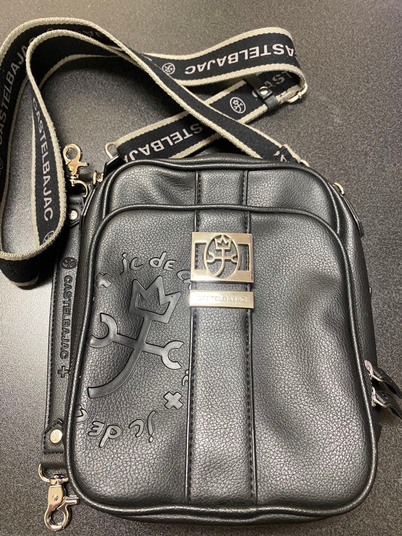 CASTELBAJAC ボディバッグ ブラック