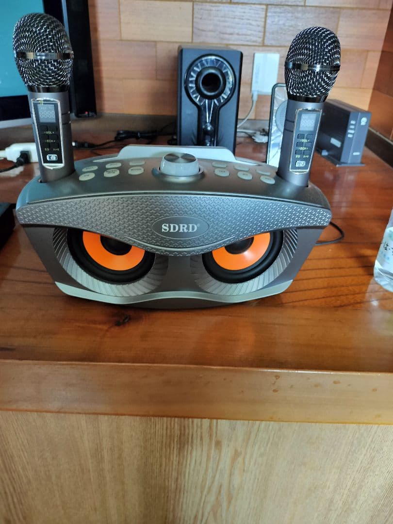 カラオケセット マイク2本付き Bluetooth 対応