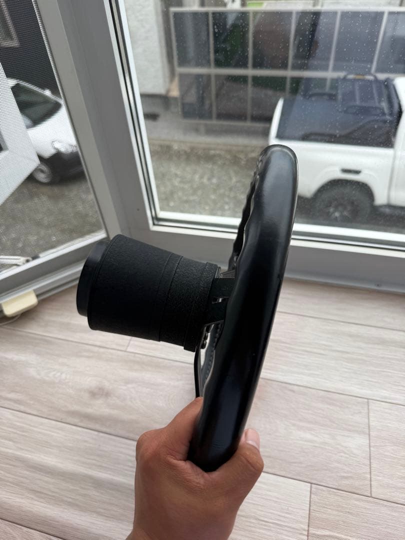 NARDI ブラック ステアリングホイール 3本スポーク