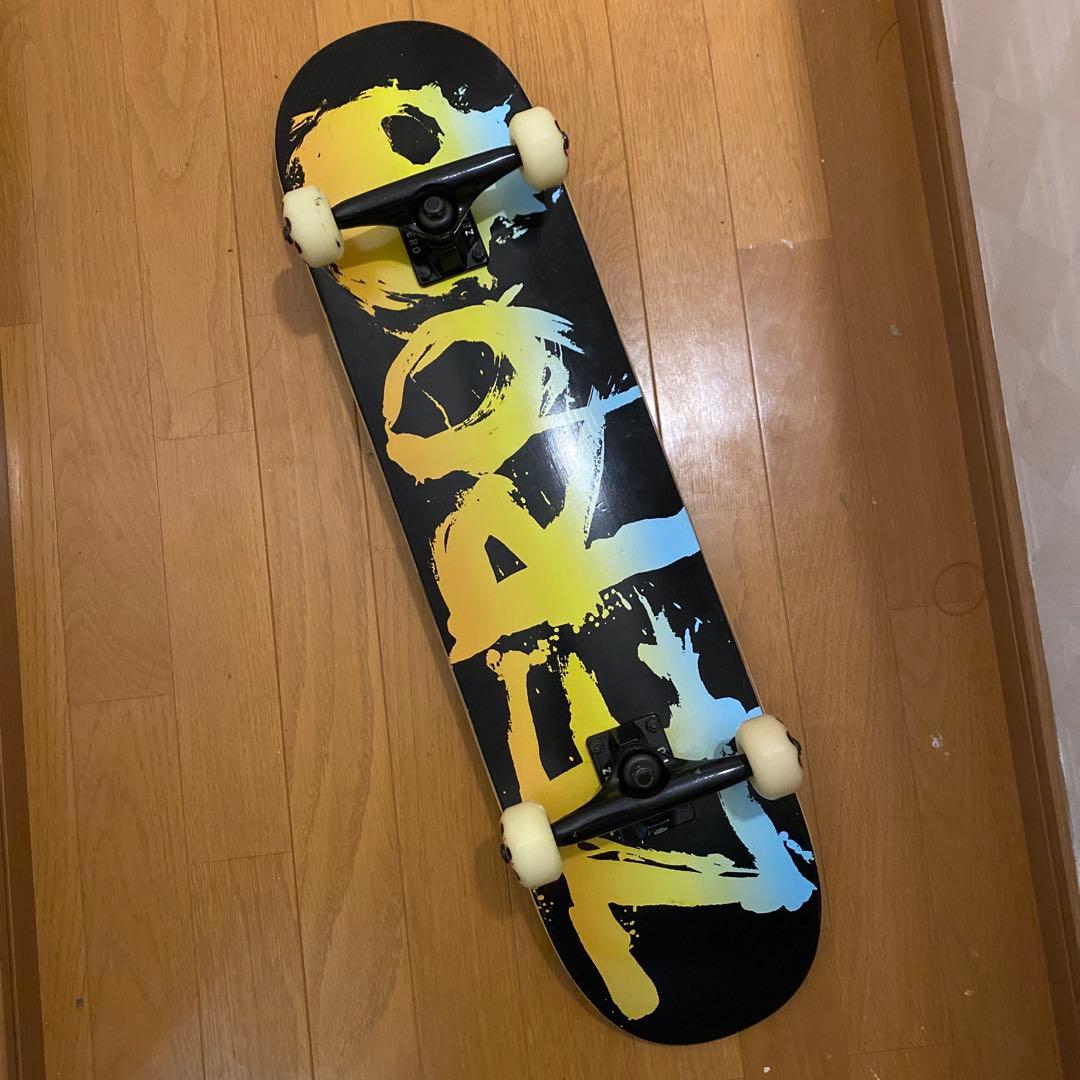 【未使用】zero スケートボード　コンプリート
