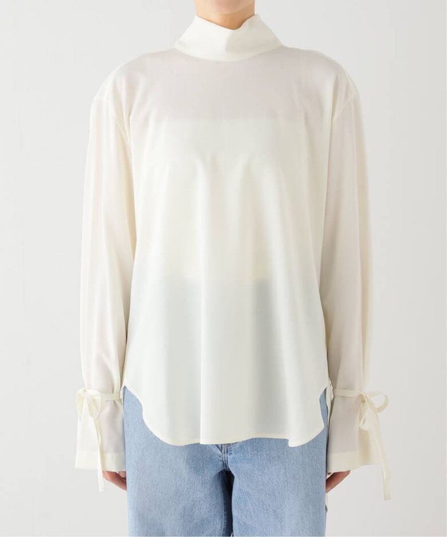 トップス UJOH Bow Tie Shirt Vanilla