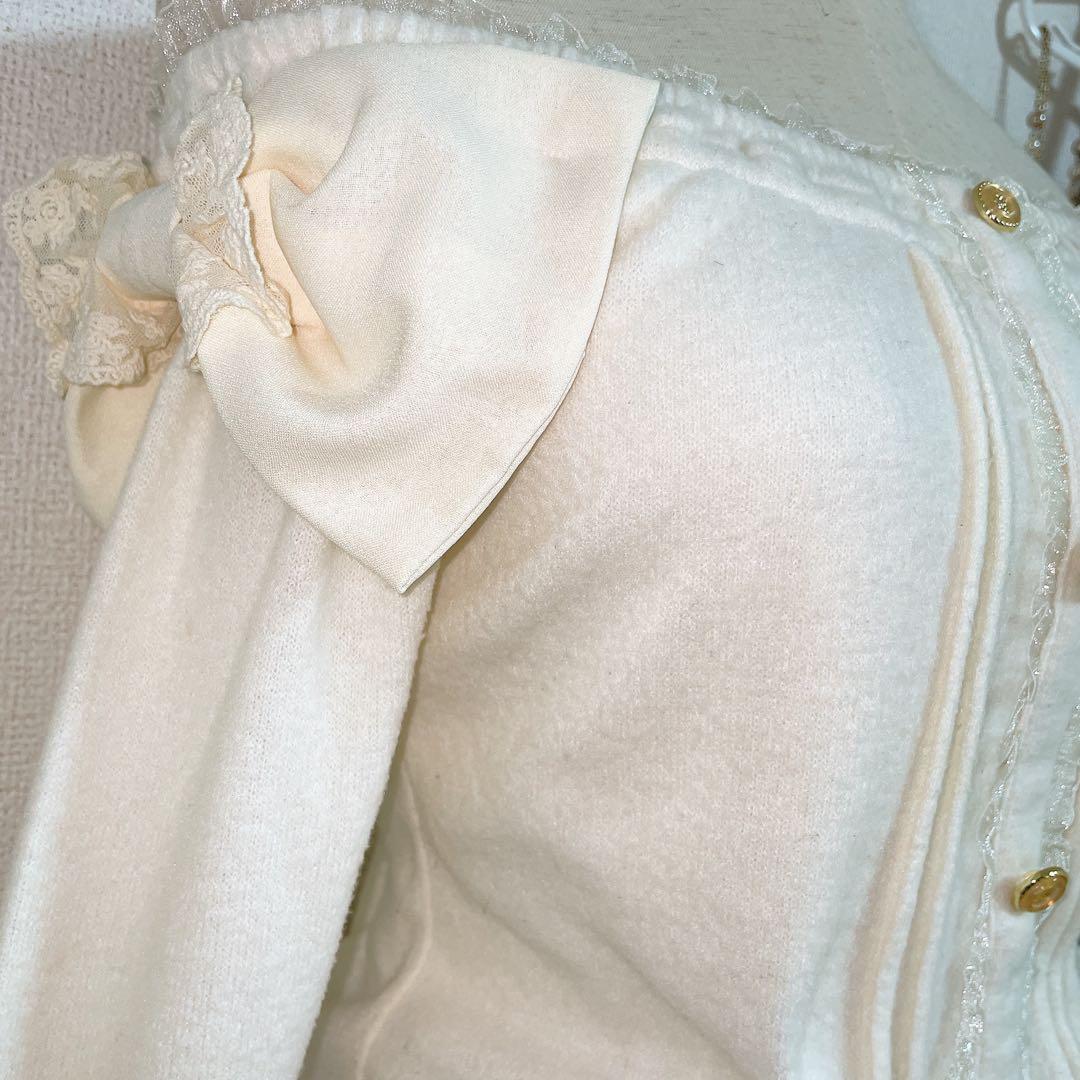 当時物 LIZLISA リズリサ ビッグリボン オフショルcoquette姫カジ