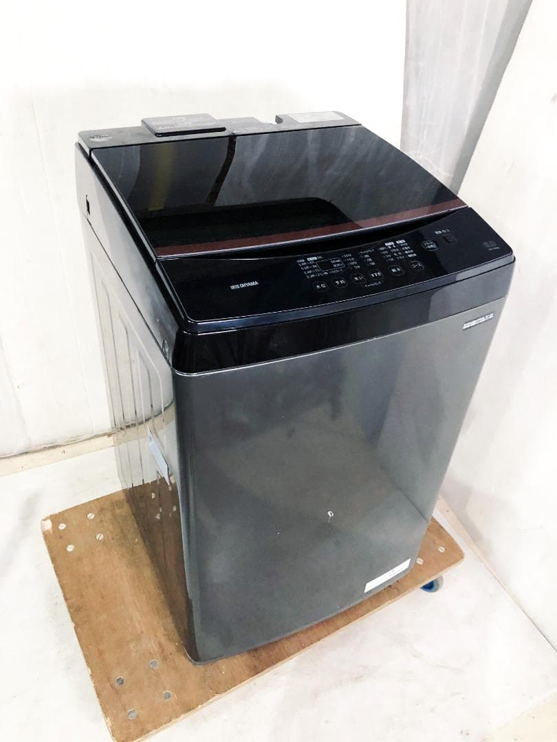 ★ト22年製★アイリス 8kg 洗濯機【IAW-T805BL-B】EOG8