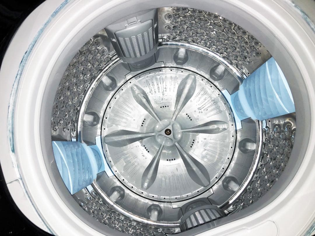 ★ト22年製★アイリス 8kg 洗濯機【IAW-T805BL-B】EOG8