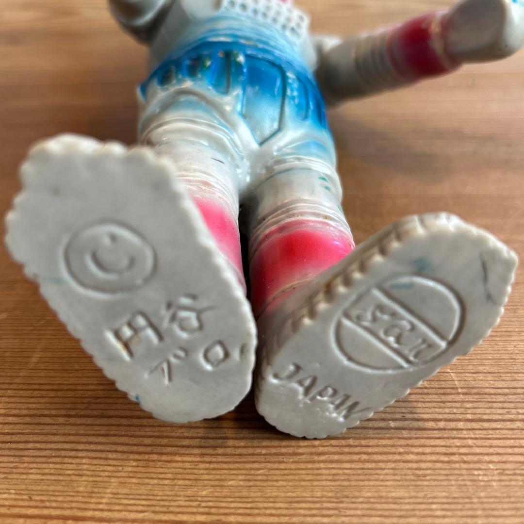 ぷ*ー様 マルサン　ユートム　ソフビ　ウルトラセブン　当時物