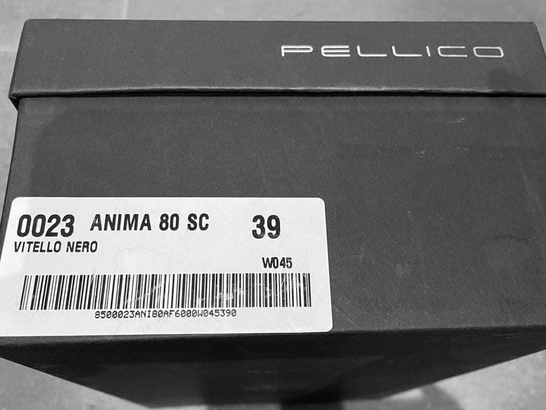 PELLICO ブラック 黒 39 ANIMA ペリーコ