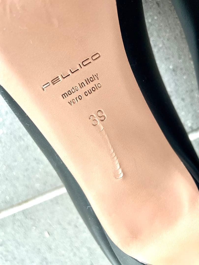 PELLICO ブラック 黒 39 ANIMA ペリーコ