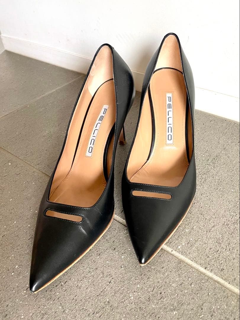 PELLICO ブラック 黒 39 ANIMA ペリーコ