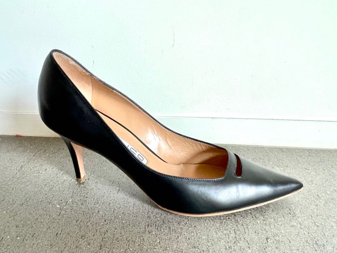 PELLICO ブラック 黒 39 ANIMA ペリーコ