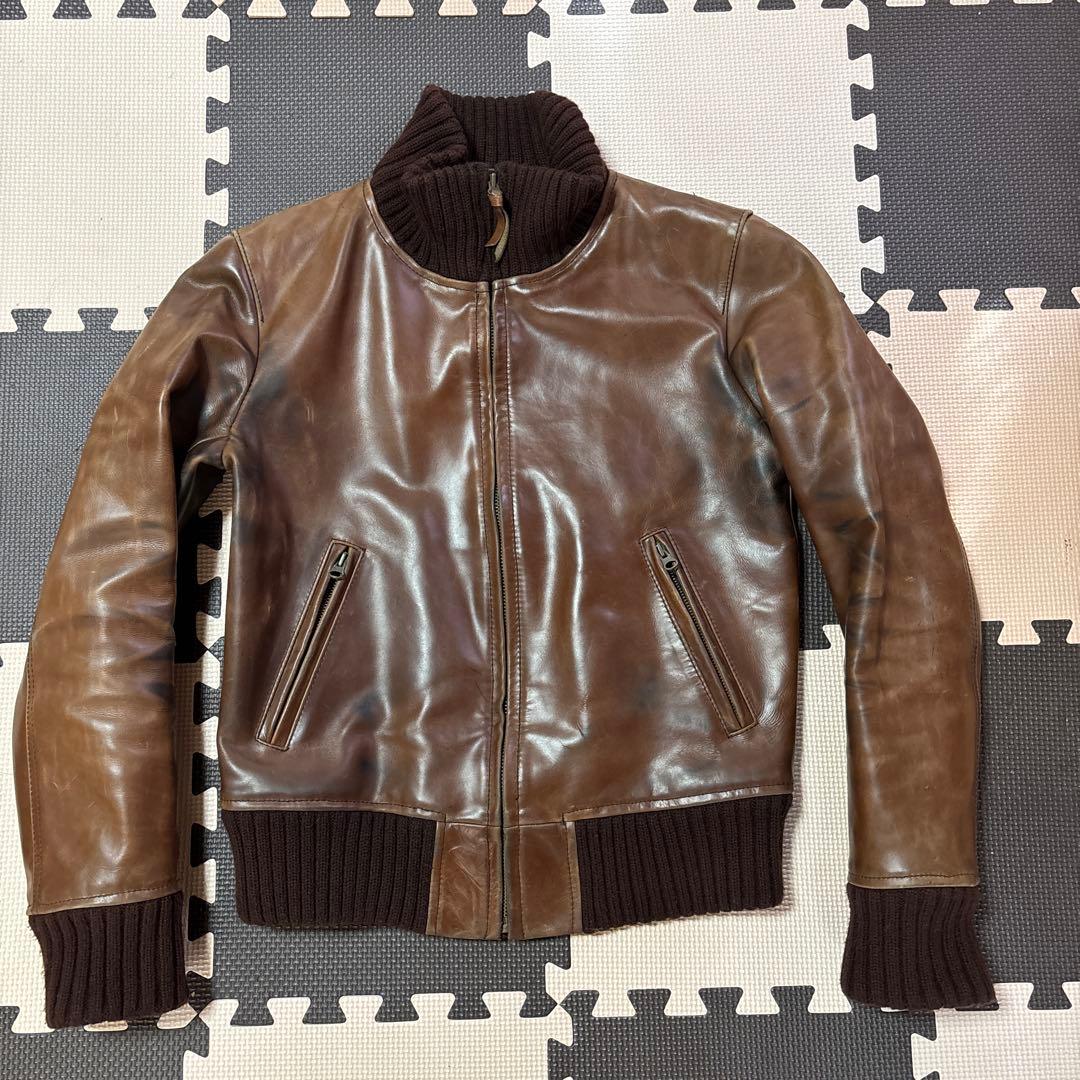 DEGNERデグナー　レザージャケット　牛革　M