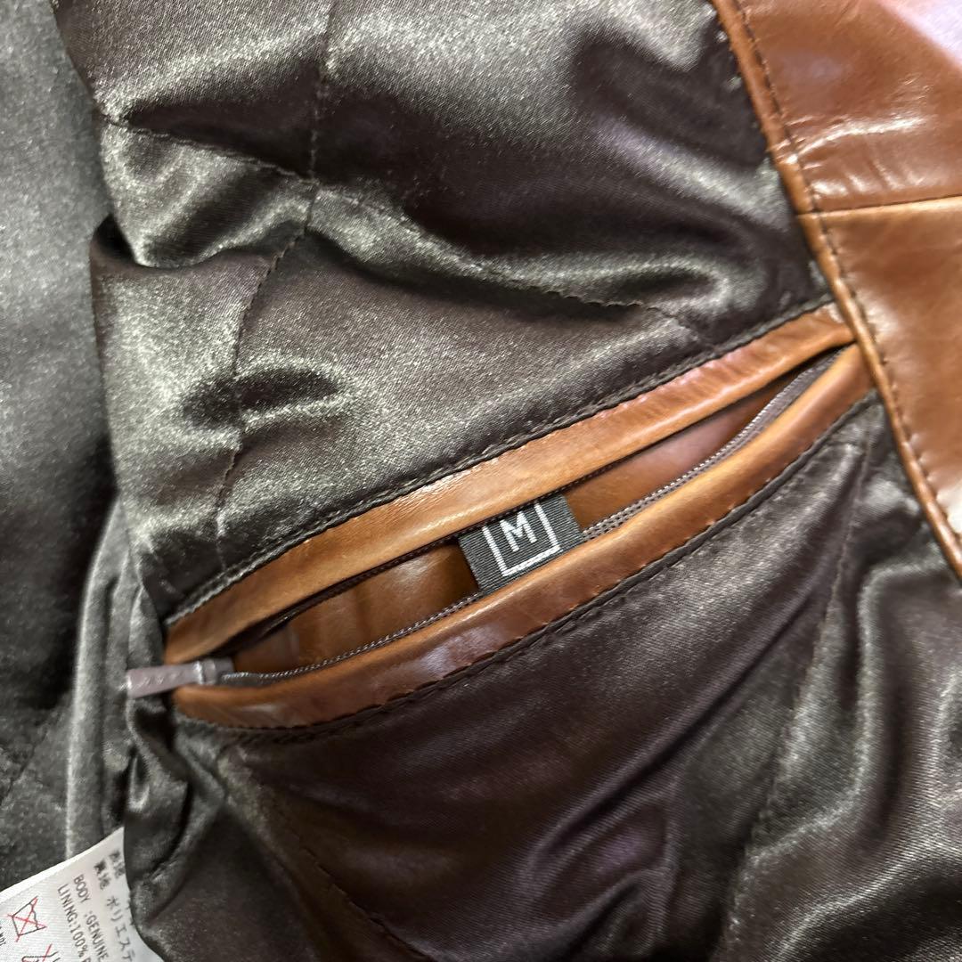 DEGNERデグナー　レザージャケット　牛革　M