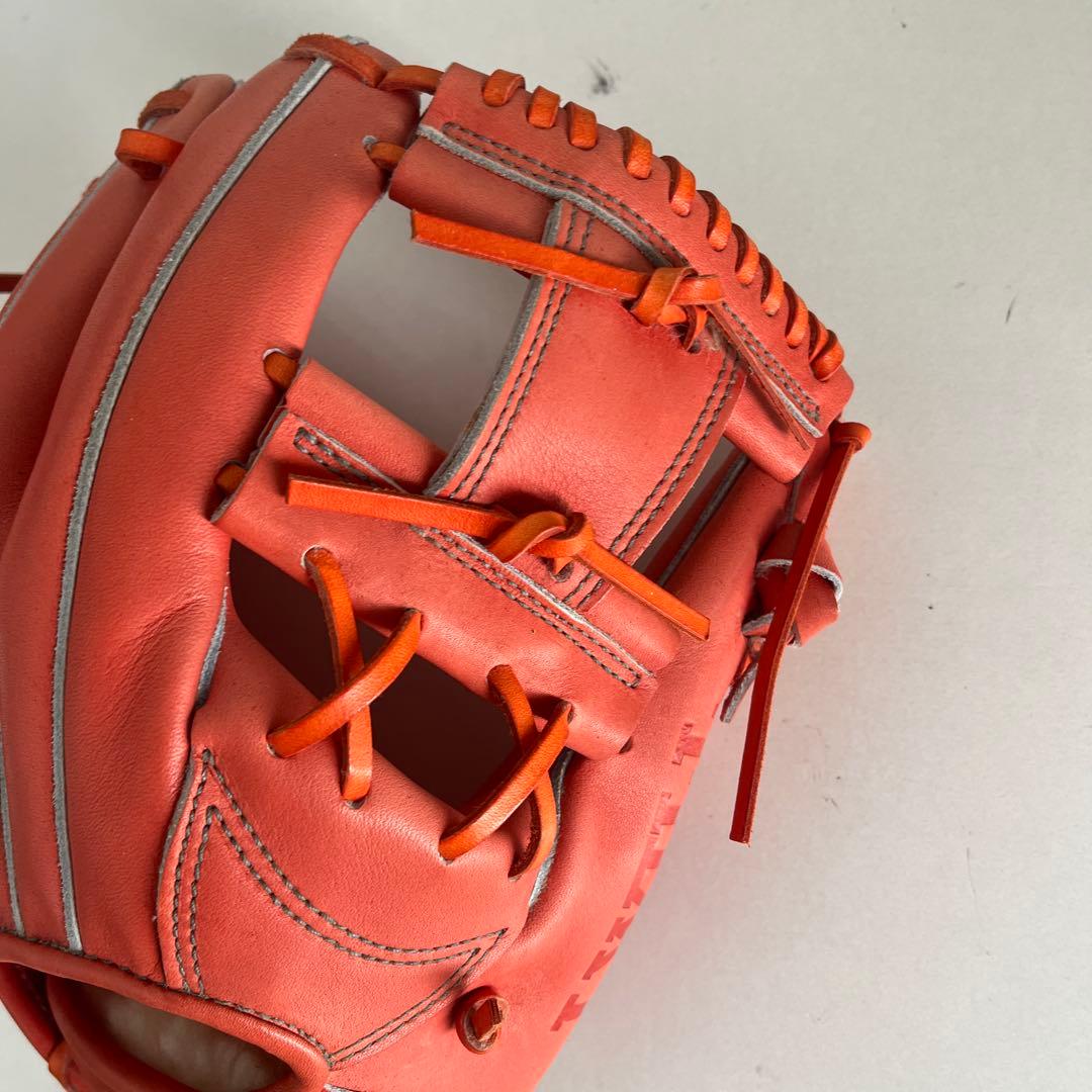 Under Armour アンダーアーマー硬式グローブ 赤オレンジ