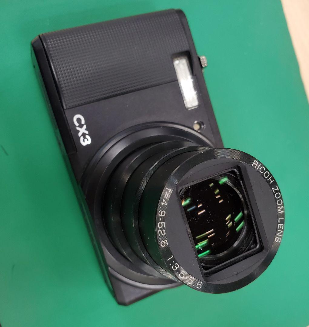 光学10.7倍 RICOH CX3 コンパクトデジタルカメラ