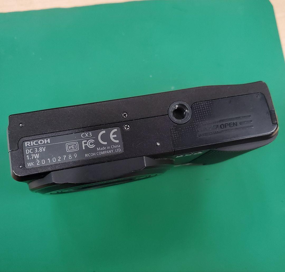 光学10.7倍 RICOH CX3 コンパクトデジタルカメラ