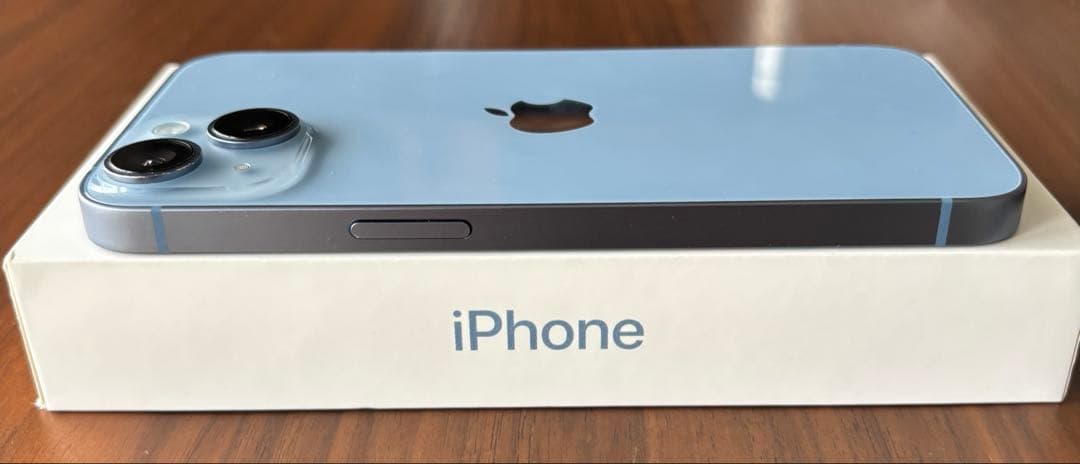 Apple iPhone 14 ブルー 本体・付属品箱あり