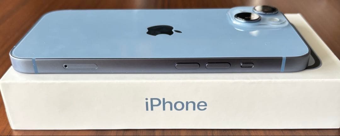 Apple iPhone 14 ブルー 本体・付属品箱あり