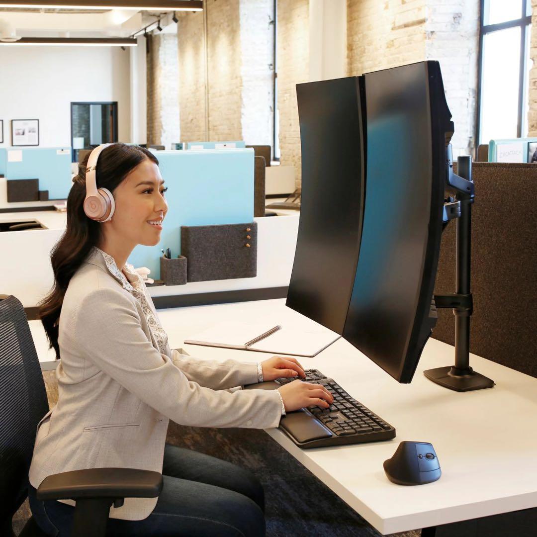 【新品・未開封】エルゴトロン LX デスクマウント デュアルモニターアーム