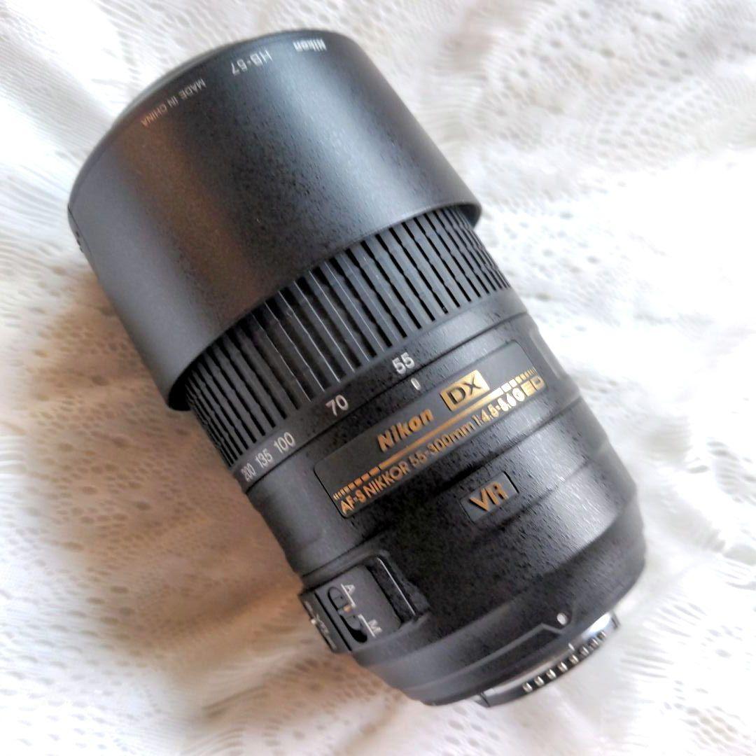 NIKON望遠ズームレンズAF-S DX NIKKOR55-300mm