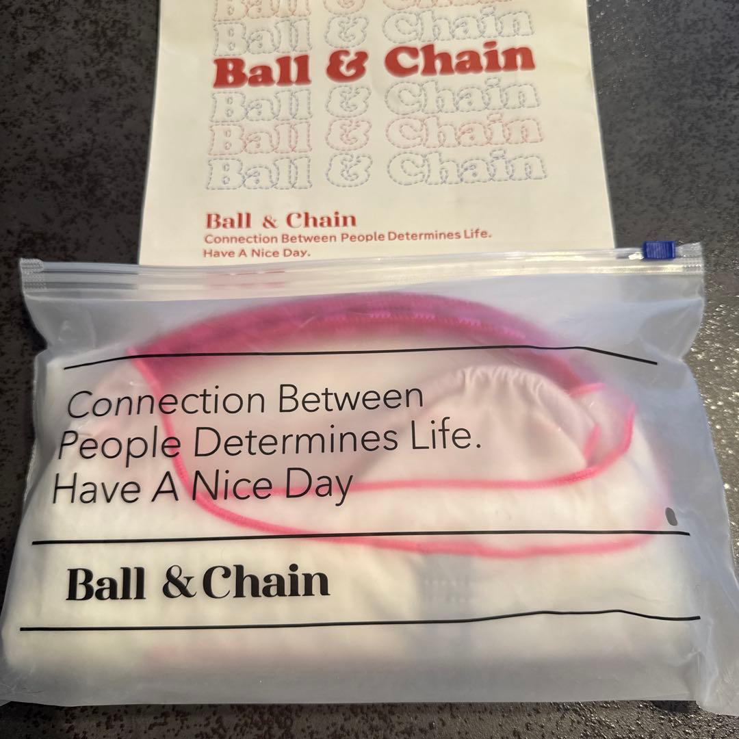 フェイラー　ボールアンドチェーン　チャーミング　ハイジ　エコバッグ　ホワイト　Ｌ