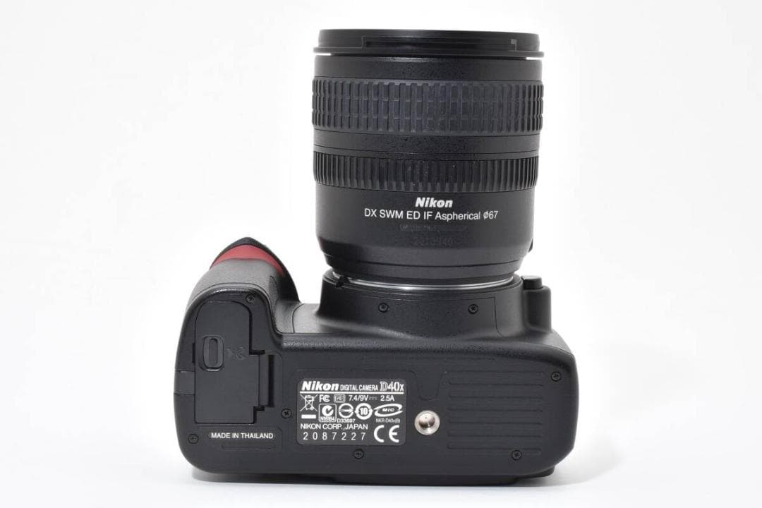 ショット数6378回 コン Nikon D40X レンズセット 付属品多数