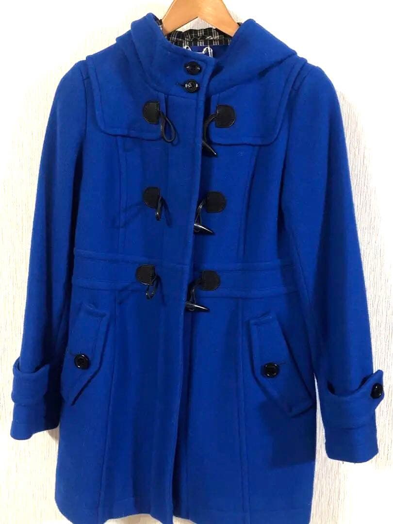 美品　バーバリーブルーレーベル　ダッフルコート