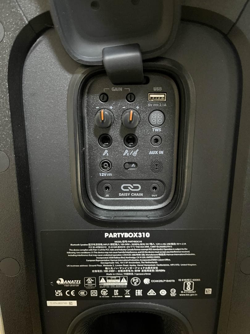 BL Partybox 310 専用ケース付き 中古品