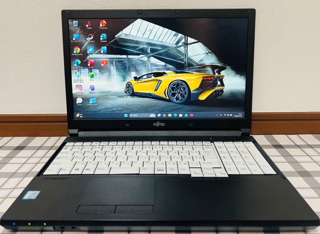 ★高性能★FUJITSU LIFEBOOK/Win11/SSD240/8gb