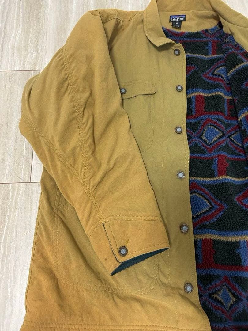 パタゴニア　Patagonia ワークレンジコート　Mサイズ　ブルズアイ