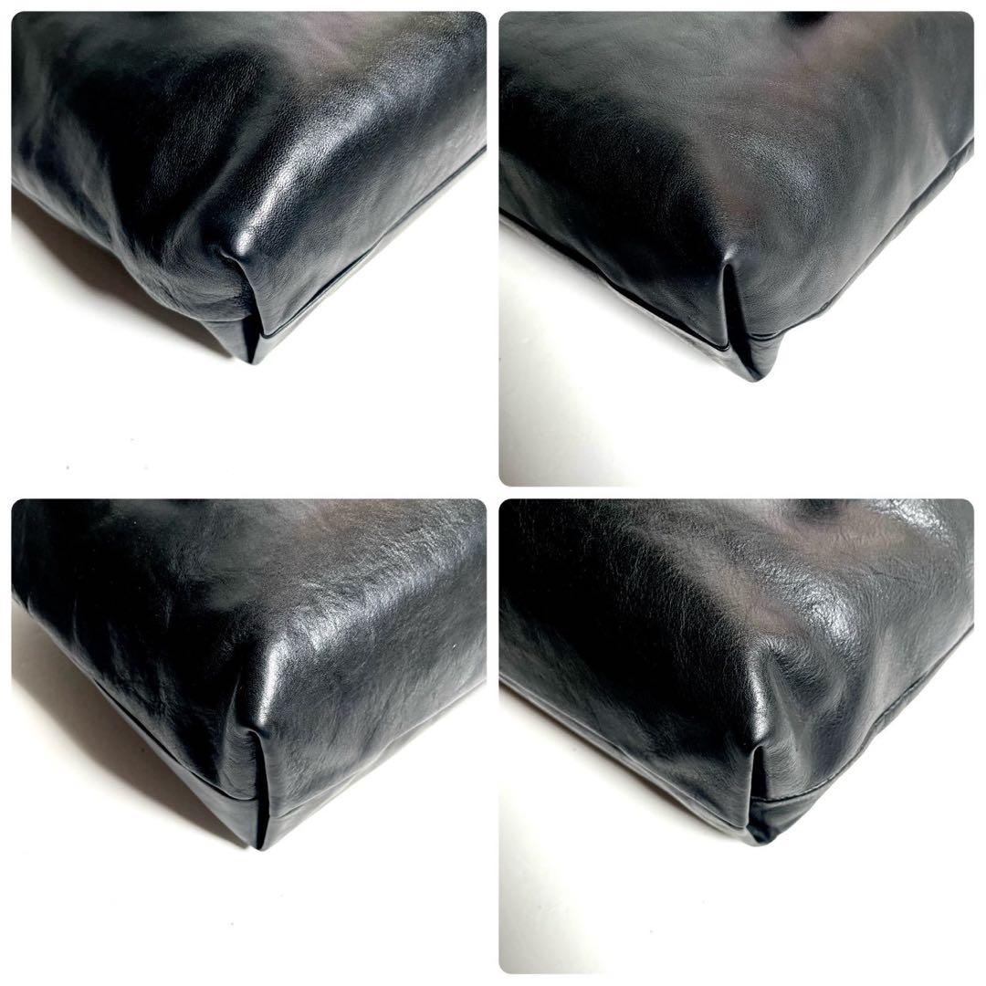 【極上美品✨】 スロー ルボーノ トートバッグ レザー A4 肩掛け 黒